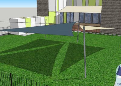 CRECHE mille-pattes 3D